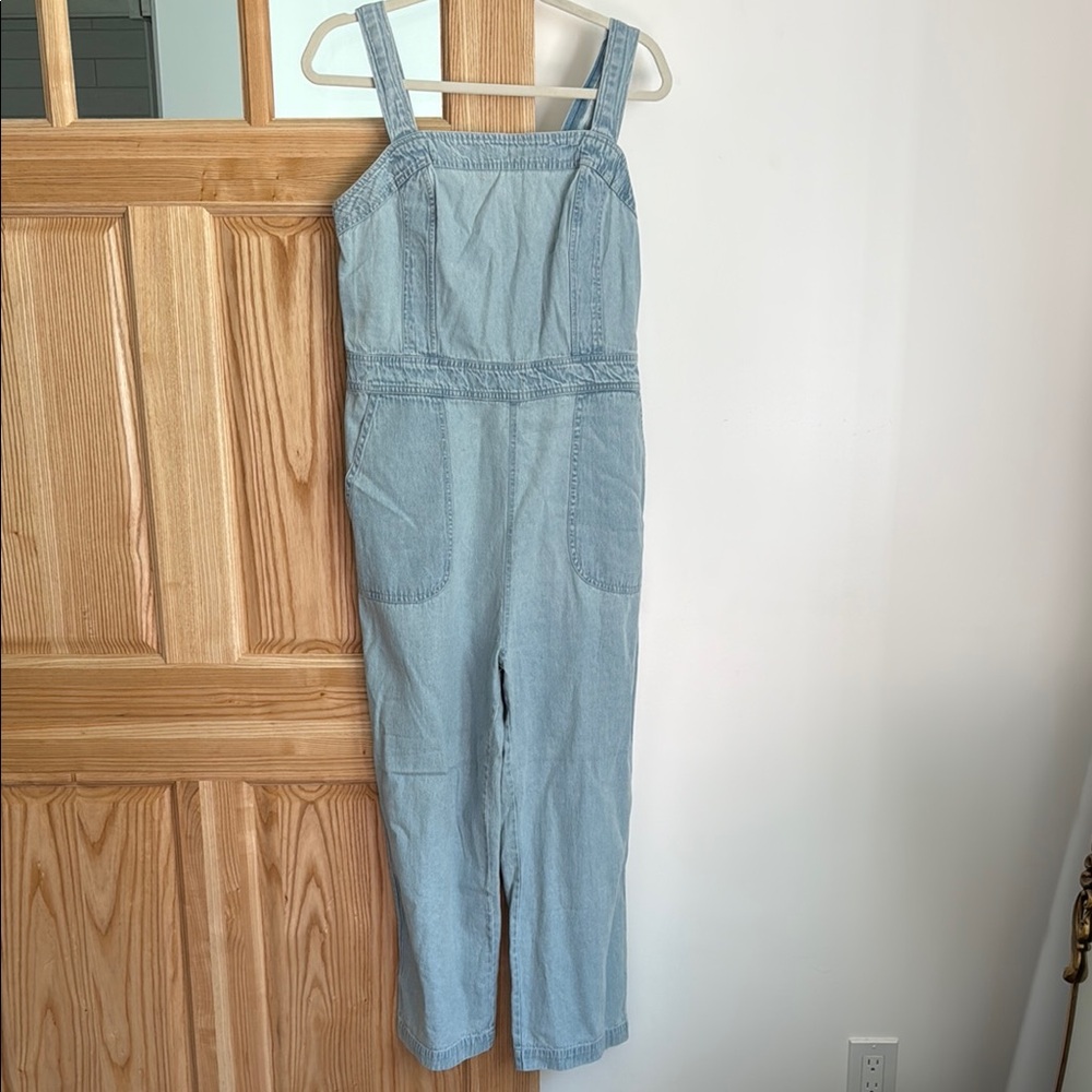 Japna Blue Denim Overalls Relaxed Fit